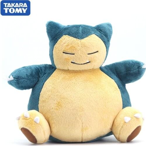 Pokemon Snorlax Plush Toy Japan Anime Cartoon Snorlax Pocket Monster Soft Stuffed Animal Doll Kids Children Birthday Gift