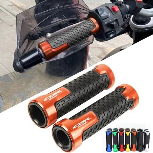 For Honda CBR650F CB650F CBR 650 F CBR650 F 7/8'' 22MM Motorcycle CNC Handlebar Grips Handle bar Handle Grip Motorbike grips End