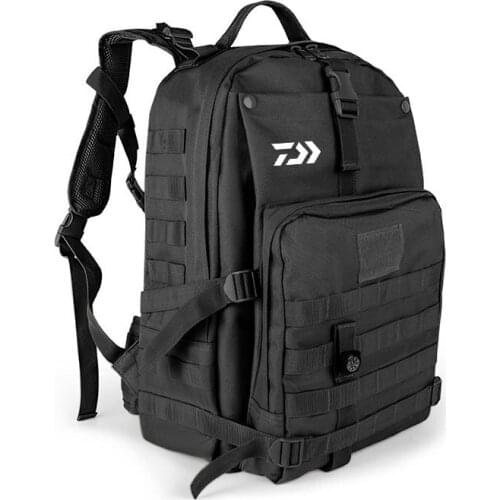 Tactical Fishing Bag Outdoor Men Waterproof Climbing Multifunctional Camping Shoulders Backpack Travel Multi-Purpose Sports Bags