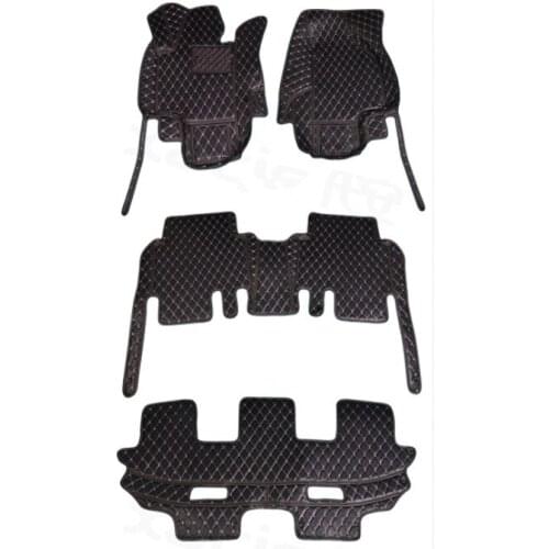 High quality! Custom special car floor mats for Volkswagen Sharan 7 seats 2019-2011 durable waterproof carpets for Sharan 2018