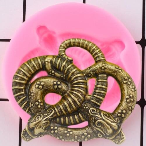 Snake Cake Border Silicone Mold Cupcake Topper Fondant Mould Cookie Baking Cake Decorating Tools DIY Candy Clay Chocolate Molds