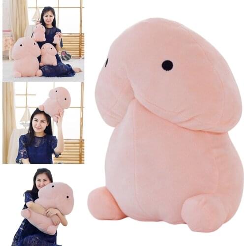 1Pc Kawaii Cute Plush Penis Toy Doll Soft Stuffed Simulation Penis Sofa Home Decor LB88