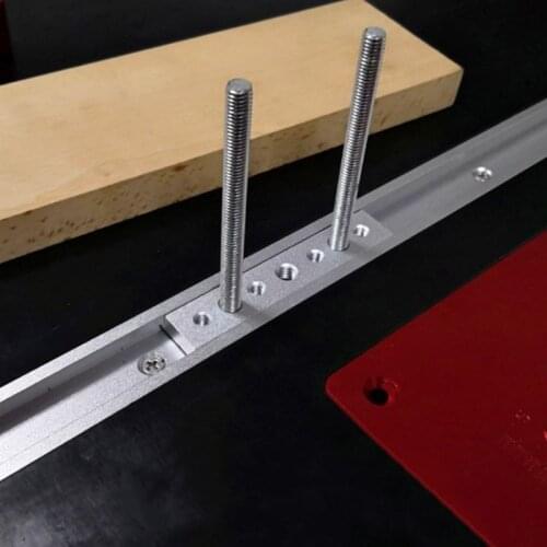 100/200/300/450/650mm M6/M8 Aluminum Alloy T-track Slider Sliding Nut T Slot Nut Screw Slot Fastener Woodworking Tool Jig