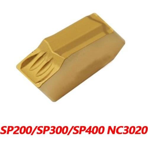 100% Original NC3020 SP200 SP300 SP400 Carbide Insert Blades Applied To Steel Processing South Korea Imported High Efficient