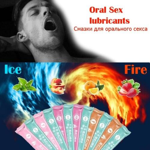 12pcs Oral Sex Water Mint Strawberry Flavor Cool Heat Flirt Exciting Liquid Oil Water-based Lube Sex Lubricants for Blowjob