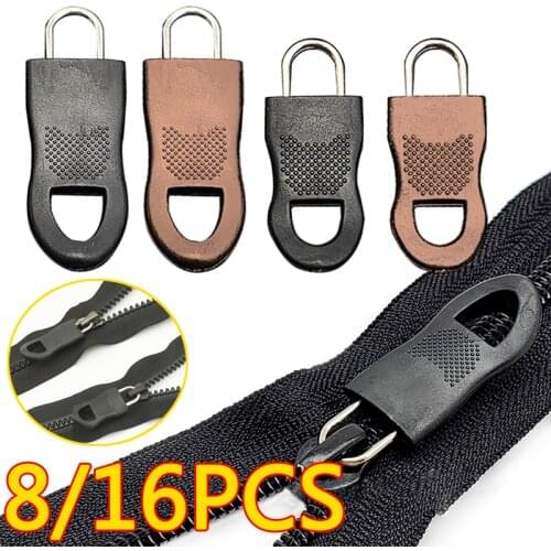 8/16PCS Detachable Zipper Puller Replacement Zip Fixer Repair Kit Travel Bag Suitcase Backpack Zipper Pull Fixer Tent Clothing