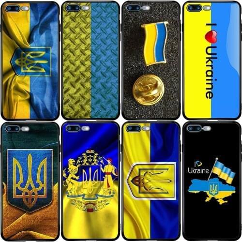 Cover Case for Huawei Honor Nova 4 5 6 7 SE Mate 9 10 20 30 P10 P20 P30 P40 Lite E Pro Plus UA Ukraine Flag