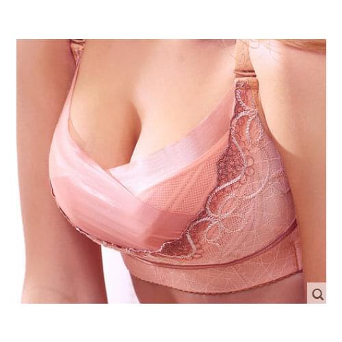 2019 Hot Deep V Sexy Women Underwear push up Bra Plus Size C D E F Cup Bra Lace cotton Lingerie underwear t shirt Bras C3311