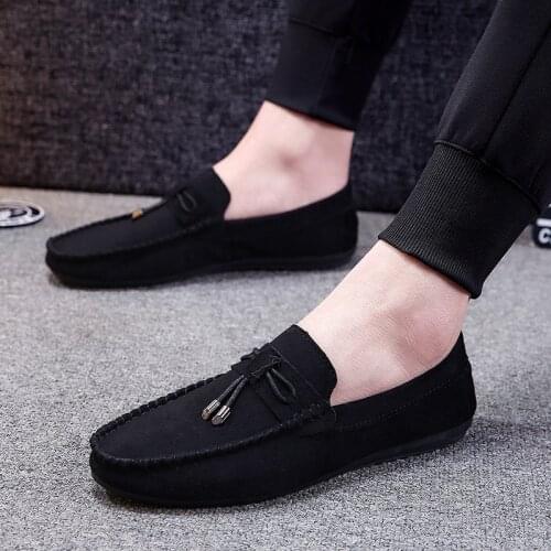 LINLING Men's Slip-ons