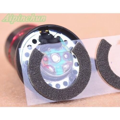 Aipinchun 100pcs Diy Earphone Speaker Unit Tuning Cotton Dust-Proof with Self-Adhesive Glue for MX500