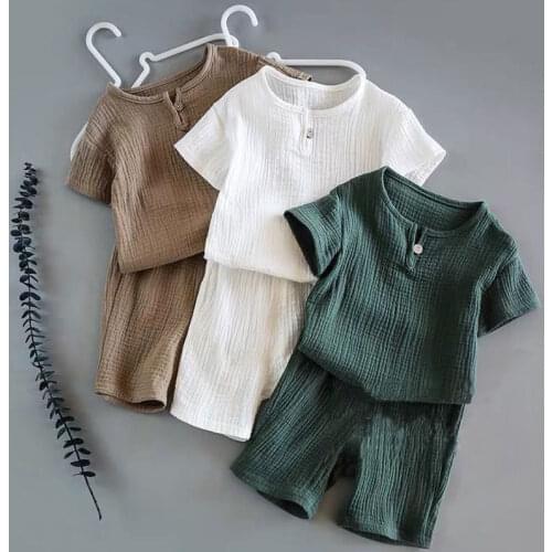 2021 new spring autumn summer Girls Kids Boys Suit comfortable cute baby Clothes Children Clothing