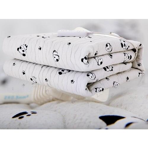 Rainbow single Electric Blanket Warmer cotton Heating Under Blanket of Safe protection and Constant temperature (W23E-F)