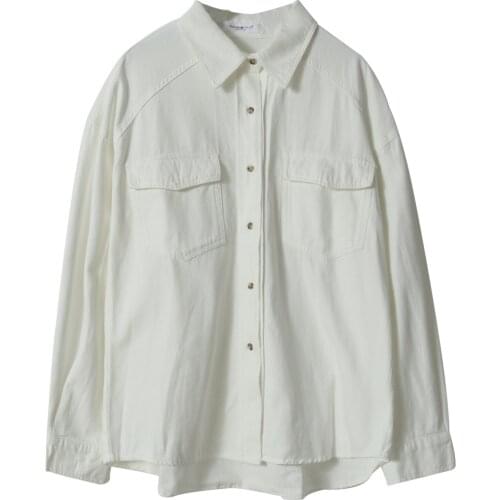 Sherhure Womens White Shirts