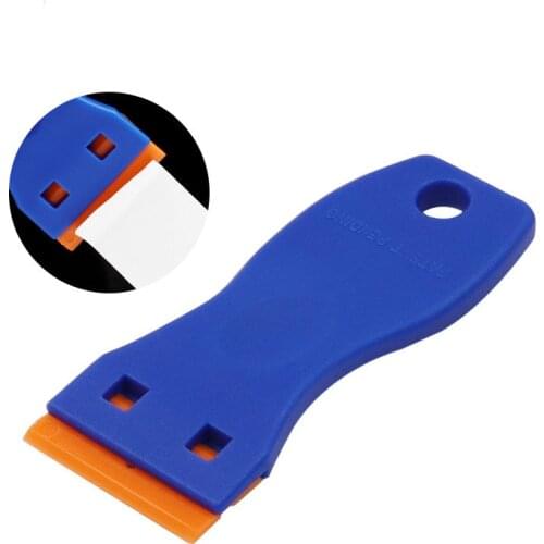 NEW Rubber removing blade Scraper Plastic Blades Window Tint Tool Cutter Auto Car Film Sticker Car Wrap Remover Cleaning Tool