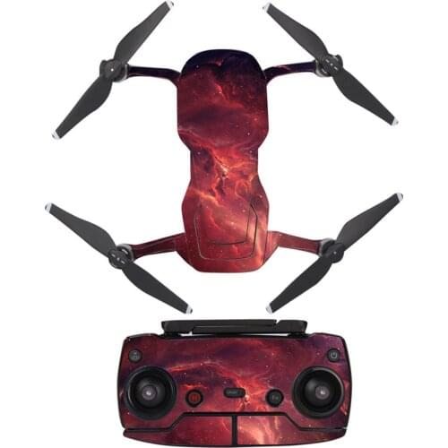 Starry Sky Style Decal Skin Sticker For DJI Mavic Air Drone + Remote Controller + 3 Batteries Protection Film Cover A0070