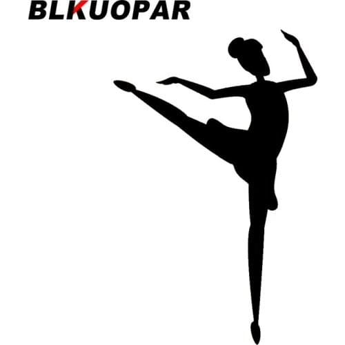 BLKUOPAR for Dancing Girl Decals Trunk Car Stickers Motorcycle Helmet Auto Scratch-Proof Vinyl Car Wrap Campervan Waterproof