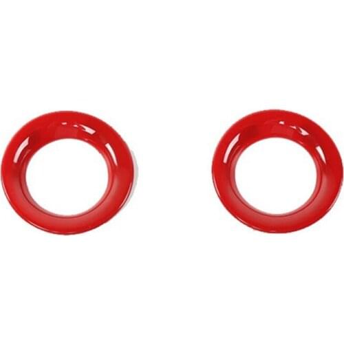 Rear Door Tailgate Light Lamp Decorative Ring Trim Cover ABS for Dodge Durango 2011-2021 Car Accessories
