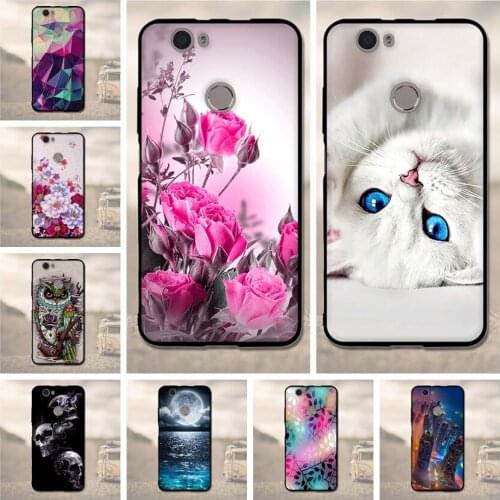 For Huawei Nova Case Cover For Huawei Nova Case Silicone Soft TPU Painted Back Phone Cover For Huawei Nova Cases Protective Back