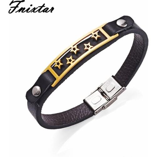 Fnixtar Gold Bracelets For Men