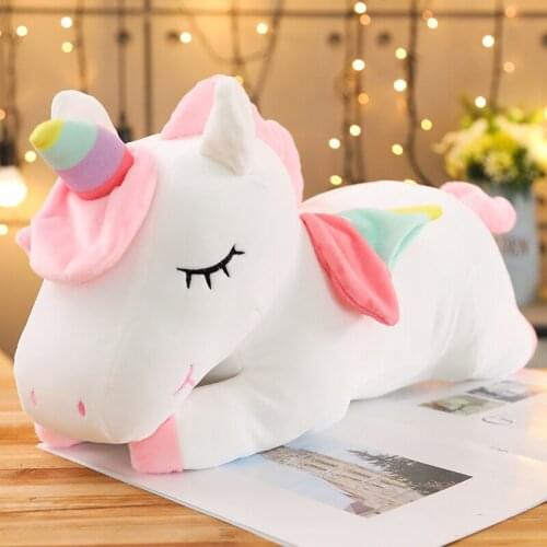 25cm Unicorn Toys Soft Stuffed Animal & Plush Toys Plush Unicorn Horse Doll Kids Doll for Children Birthday Gift