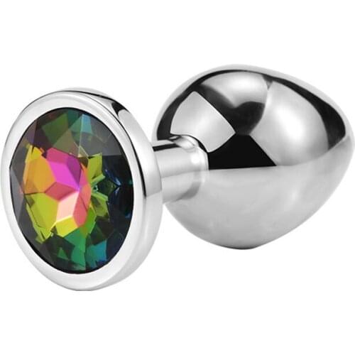 Small Metal Anal Plug Easy to Clean Sex Toys Unisex For Women Men Anal Dilator Jewelry Anal Sex Products TK-ing