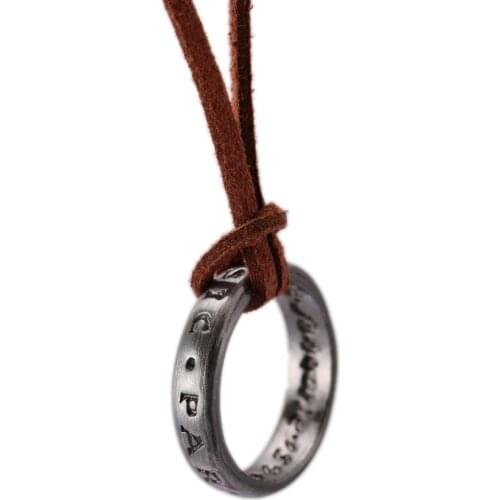 MS Jewelry Uncharted Necklace Mysterious sea area A Thiefs End Pendant Necklace Friendship Men Women Game Choker Accessories