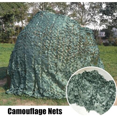 2x3m 3x4m 4x5m 5x6m Hunting Military Camouflage Nets Woodland Army Camo Netting Camping Sun Shelter Tent Shade sun shelter