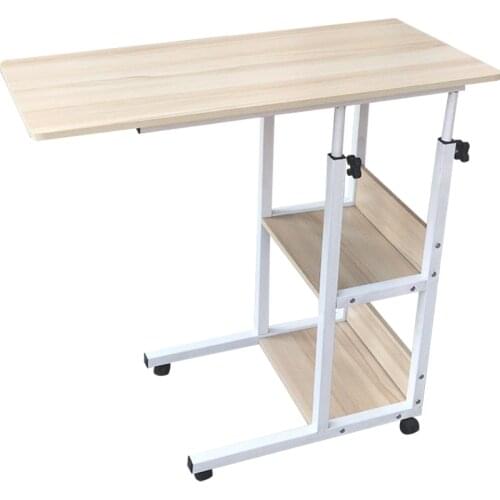 Laptop Lazy Table Bed with Lifting Computer Desk Simple Bedroom Small Desk Removable Bedside Table