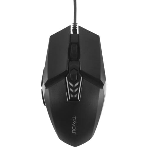 G510 Wired Gaming Mouse USB Optical Computer Mice 800-1600-2400-3200 DPI 6 Button Notebook Office Mouse For PC Laptop