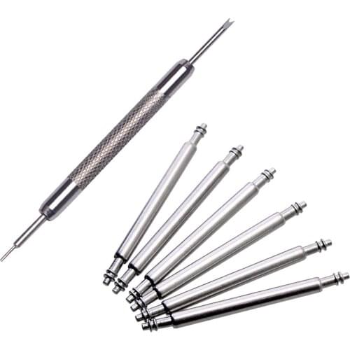 Watch Band Spring Pins Removal Screwdriver Stick Tweezer Repair Tool Strap Release Bars Pin 8 to 20 21 22 24 25 26 27 28 29 30mm