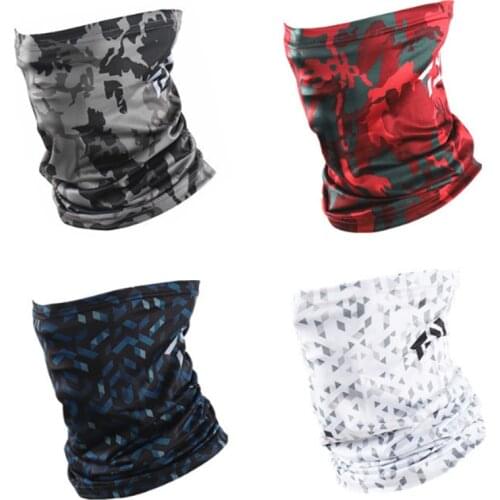 Daiwa Scarf Outdoor Magic Scarf Wind proof Sunscreen Seamless Variety for Cycling Climbing Summer Camouflage Fishing Clothing