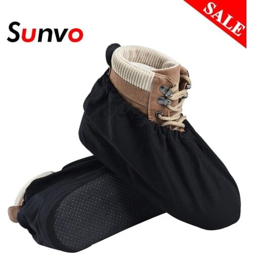 Thicken Shoe Covers Anti-slip Reusable Overshoes for Dust Proof Boot Cover Unisex Shoes Protector Men Women Cleaning Accessories
