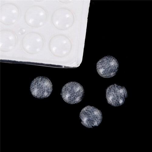 High Quality 100pcs/lot Silicone Self Adhesive Rubber Feet Pad Transparent Bumpers Door Buffer Pad Self-adhesive Feet Pads