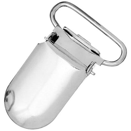 2018 NEW 30Pcs Metal Pacifier Clips For Baby Cute Infant Soother Clasps Funny Accessories gift for baby Zinc Alloy