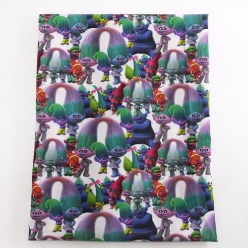 50*145cm Cartoon Patchwork Print Polyester Cotton Fabric Tissue Sewing Quilting Fabrics Needlework Material DIY Handmade,c16717