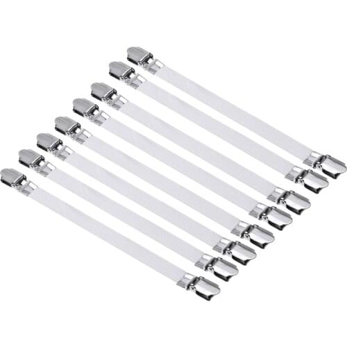 8Pcs Bed Sheet Ironing Board Spanner Cover Sheet Bedspreads Bed Sheet Tensioner