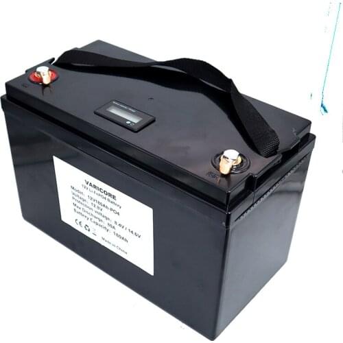 12V 180AH LiFePO4 Battery 12.8V 4s Lithium Power 4000 Cycles For EVE Batteries RV Campers Golf Cart Off-Road Off-grid Solar Wind