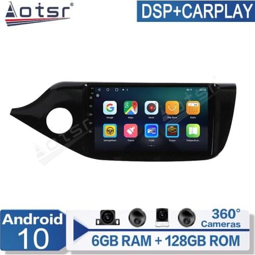 6+128G For KIA CEED Car Multimedia Player Radio GPS Navigation Auto Stereo Recorder