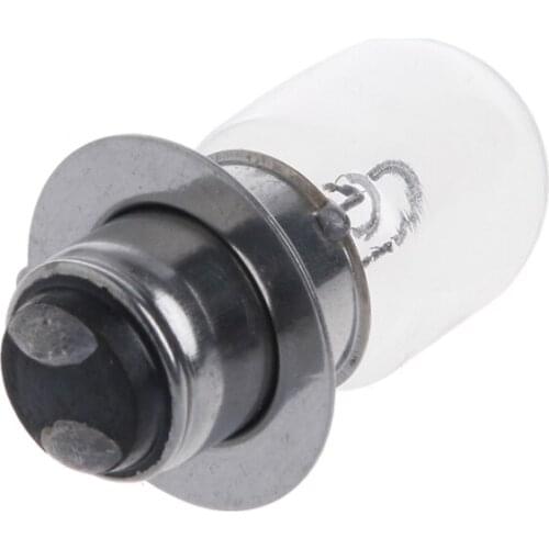 T19 P15D-25-1 DC 12V 35W White Headlight Double Filament Bulb For Motorcycle 270E