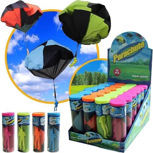 Child Free Toy Hand Throwing Parachute Kite Outdoor Kid Play Game Toy Fun
