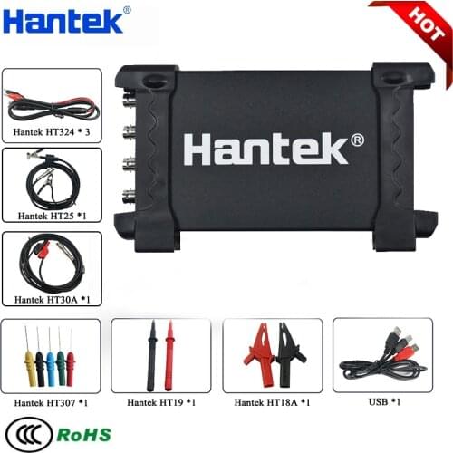 Hantek 6074BE 70MHz Diagnostic Tool Automatic Digital Oscilloscope 1GSa/S 4CH USB Virtual Oscilloscope Car Diagnostic Instrument