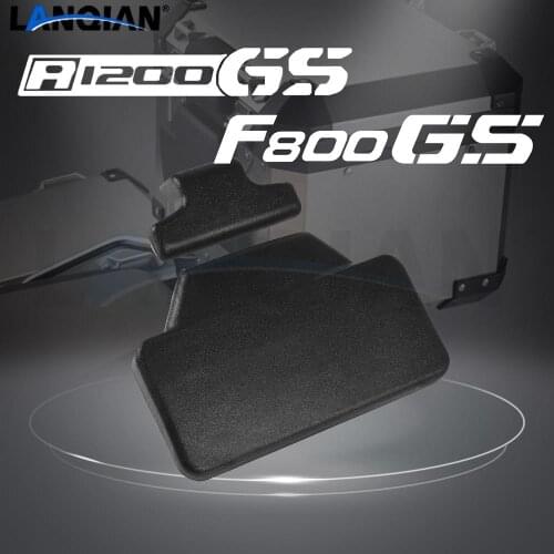 For BMW F800GS R1200GS Motorcycle Rear Hard Case Luggage Cushion Backrest Pad Trunk Sticker F 800GS / ADV R 1200 GS Adventure