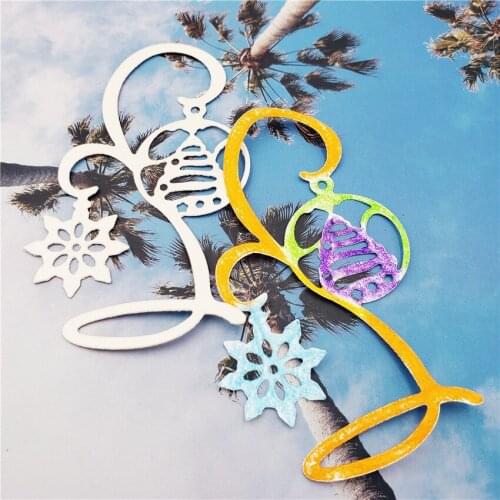 Snow Crystal Ball Metal Carbon Steel Cutting Dies Stencil for DIY Scrapbooking Photo Paper Album Cards Embossing dies