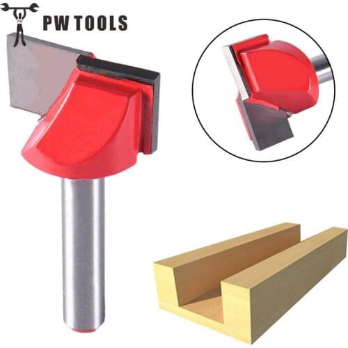 1/4" Router CNC Engraving Woodworking V Groove Bottom Cleaning Router Bit Head Milling Cutter CNC Woodworking Tool Bit 6x22mm