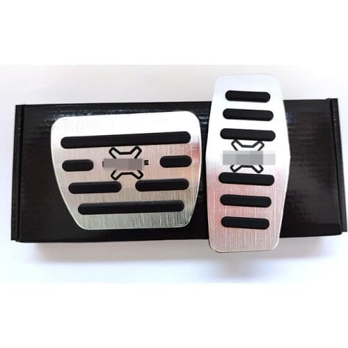 For Jeep Renegade 2015 2016 2017 2018 2019 Car Accelerator Pedal Brake Pedals Non Slip Cover Case Pads Trim Accessories