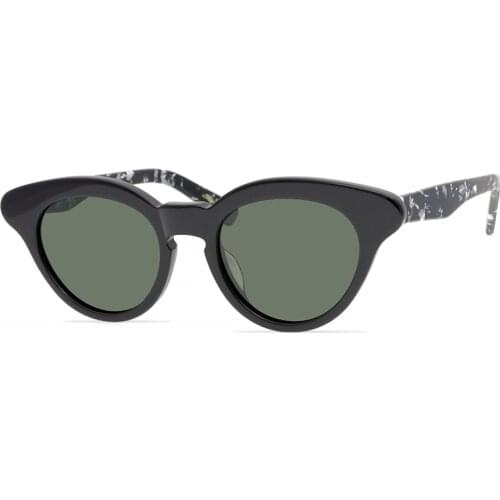 Personalized cat-eye full-frame sunglasses women trendy European and American street style sunglasses glasses