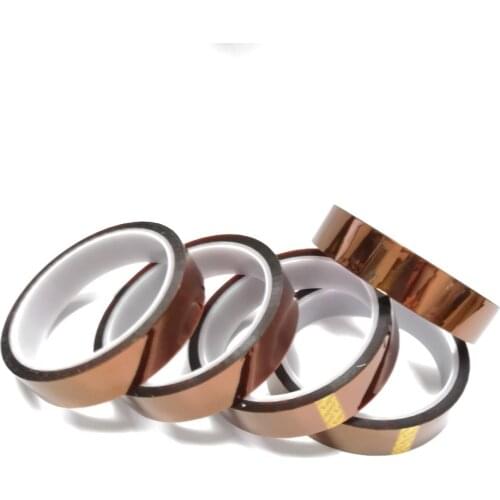 High Temperature Heat BGA Tape Thermal Insulation Tape Polyimide Adhesive Insulating adhesive Tape 3D printing Board protection