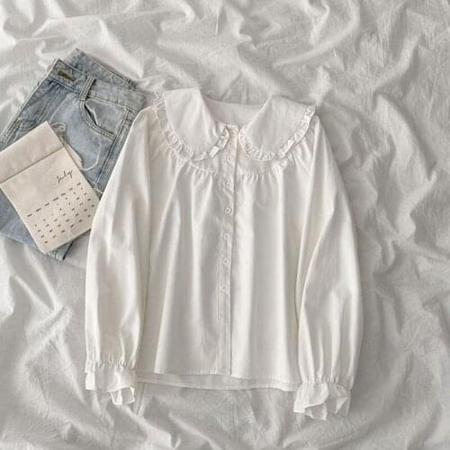 VGVYJLGFV Collar Blouses