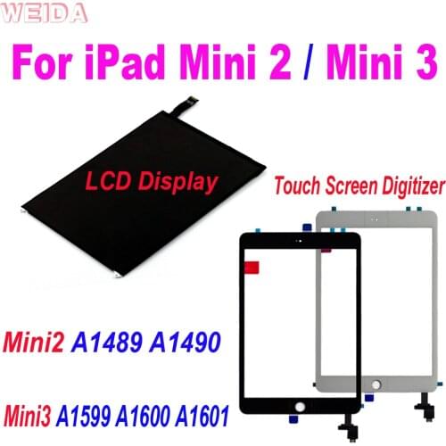 AAA+ 7.9" For iPad Mini 2 Mini 3 Gen Retina LCD Display Mini2 A1489 A1490 Mini3 A1599 A1600 A1601 LCD Display or Touch Screen