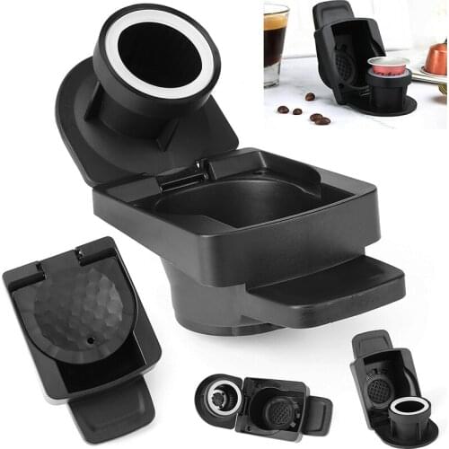 Stainless Steel Coffee Capsule Adapter Coffee Capsule Converter Reusable New Refillable For Coffee Tea Cocoa Filter